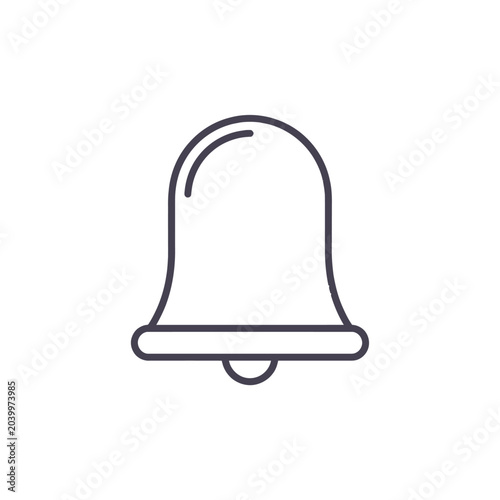Canvastavla Notification Bell Icon for Alert and Reminder System Interface