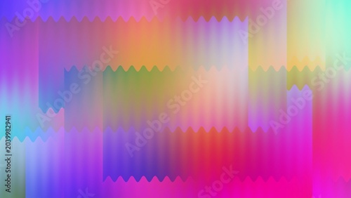 Abstract Colorful Rainbow Lines Background with Bright Gradient Waves
