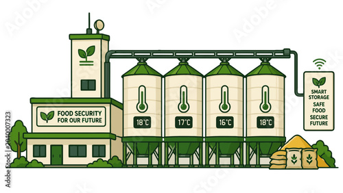 Smart Food Storage Facility Ensures Food Security for Future