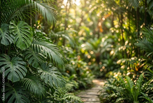palm tree in the garden