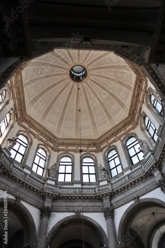 Bild auf Leinwand Inside of Santa Maria della Salute in the Dorsoduro district of Venice, Italy