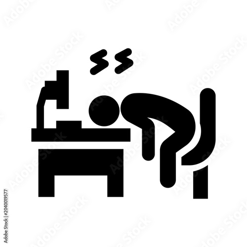  overload solid icon illustration vector graphic.eps