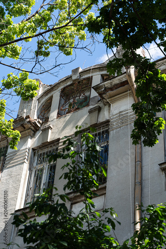 Architecture of old Tbilisi, capital city of Georgia