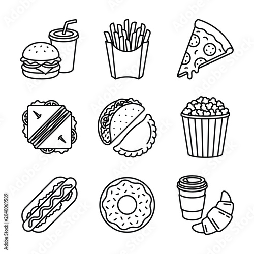 Foto Laboratory equipment and scientific research icons with laboratory chemistry exp
