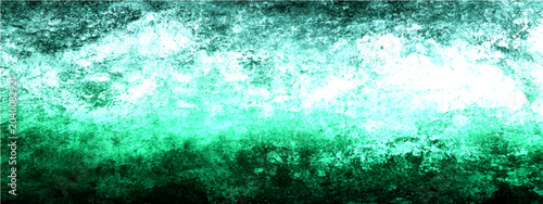 Tableau sur toile Abstract turbulent water current, swirling aqua and emerald hues, conveying powerful natural energy