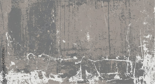 Billede på lærred Concrete texture pattern with distressed gray and white coloration