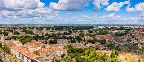 Panorama depuis la terrasse du Musée Luma Arles en France