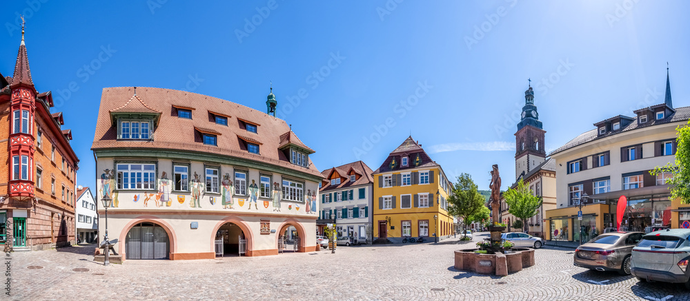 Obraz premium Altstadt, Haslach im Kinzigtal, Deutschland 