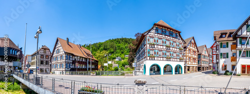 Altstadt, Schiltach, Schwarzwald, Deutschland 