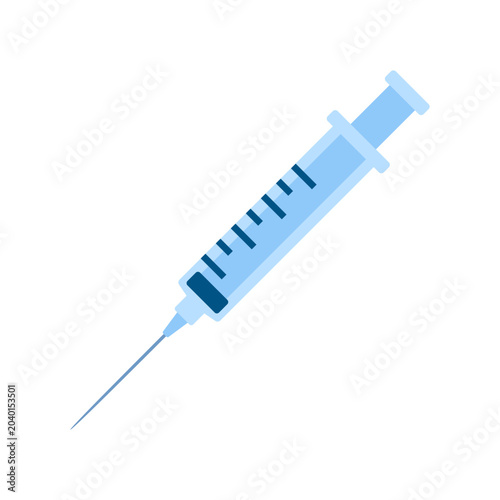 Fotografía Medical Syringe with Needle