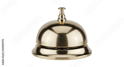 bell on white background