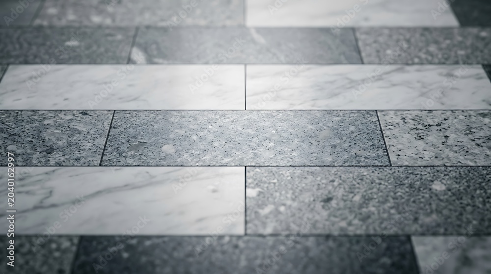 Fototapeta premium elegant gray polished granite stone tiles texture background 