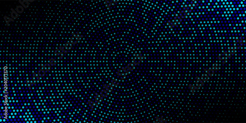 Photos Subtle Cyan Gradient Dot Matrix: A Captivating Graphic Background with Diminishi