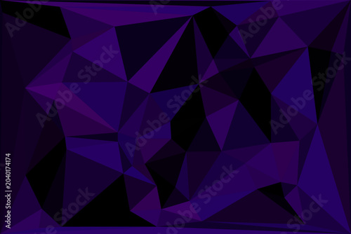 Dark purple geometric abstract background pattern with triangular shapes and moody theme.