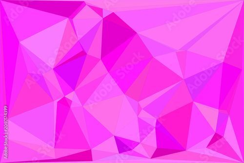 Pink abstract geometric background with sharp edges, low poly design, digital art.