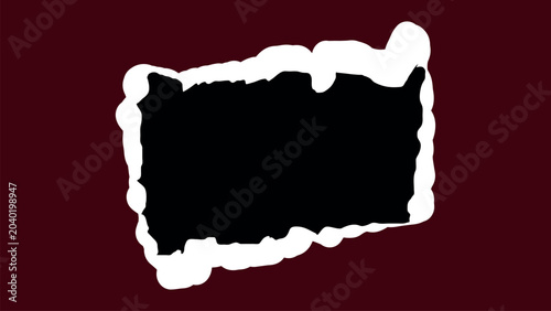 Fotografía vector illustration of a red paper