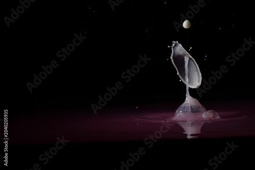 Water drops splashing