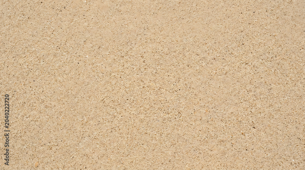 Fototapeta premium Highresolution texture of natural beige sandstone wall with porous grain professional architectural building material background for minimalist