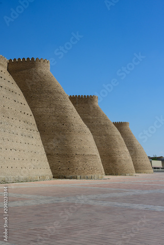 Ark Fortress Walls, Bukhara, Uzbekistan