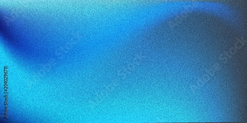 Quadro su tela Abstract gradient background with grainy texture featuring blue orange brown and