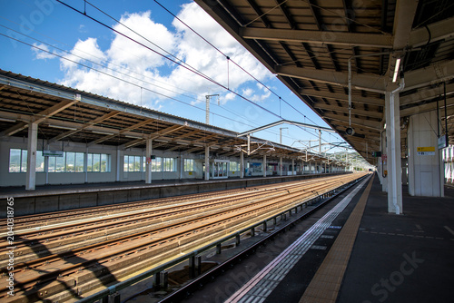 Foto Shiroishi-Zao Station on the Tohoku Shinkansen in Japan