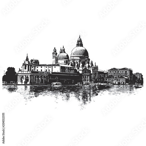 Venice Italy vector,