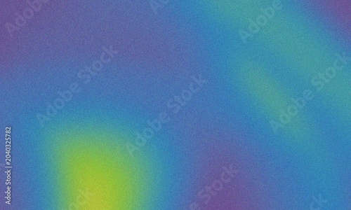 Abstract gradient background minimal pattern glowing light blured wave spiral colorful green blue banner wallpaper grain texture noise surface grainy	