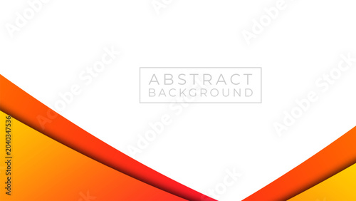 Vibrant Abstract Background with Orange and Yellow Gradient Geometric Shapes