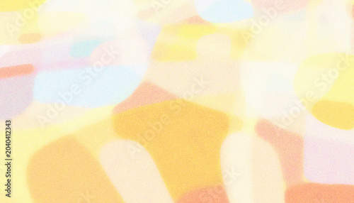 Obraz na plátně Pastel grainy semi abstract background. nature freeform pattern .