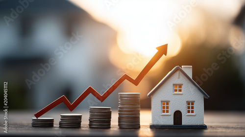 Investing in real estate growth trends in housing market financial success urban setting business strategy