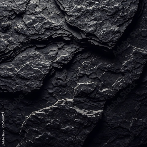 Close up of coal rock