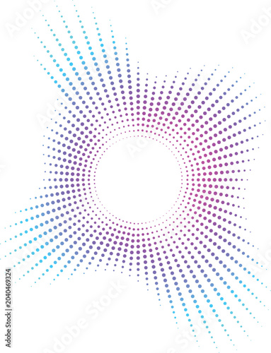 Abstract Black Halftone Dots Circle Pattern Background Vector Illustration with Geometric Design equalizer music soun Elements and Decorative Texture Effects