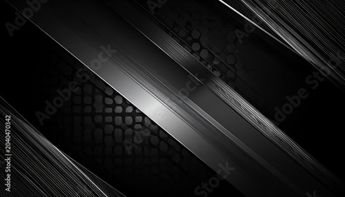 Dark Metallic Surface with Grid Pattern.