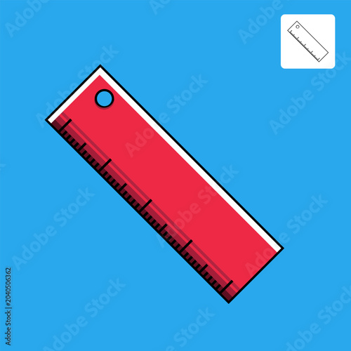 Graphic Rule Vector Illustration For Your Design