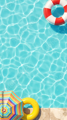 life buoy in the pool