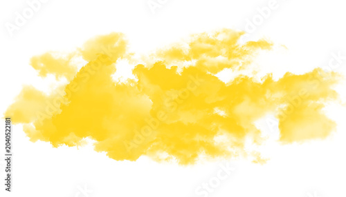 Radiant Golden Cloud Overlay PNG Transparent Background, Sunlit Atmospheric Vapor Effect, Bright Energy Mist Graphic Element Design