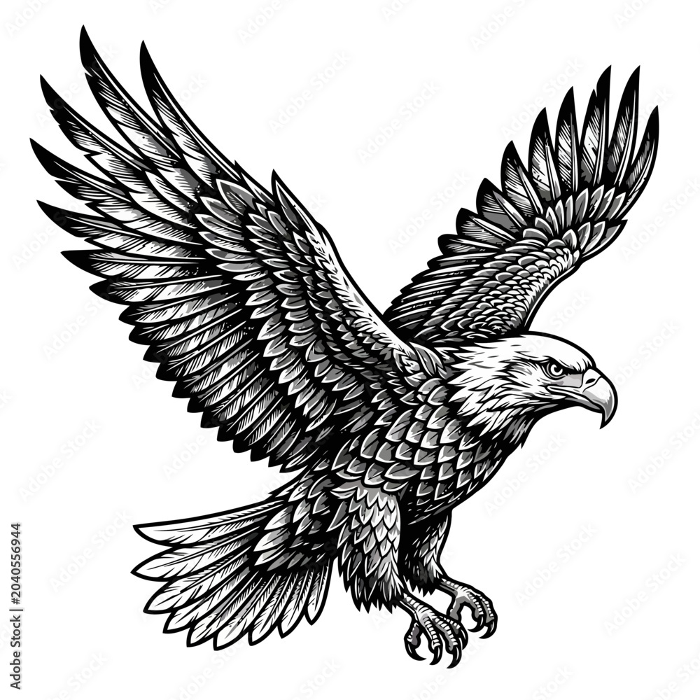 Fototapeta premium eagle vector illustration