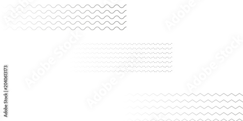 Photos abstract Waves lines with editable stroke