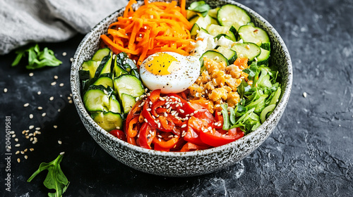 Histamine free meal Low - FODMAP Buddha bowl