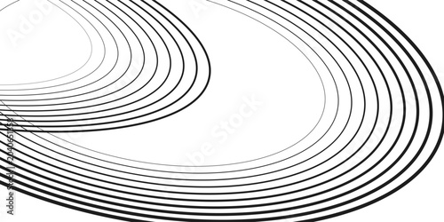 Foto abstract black white line