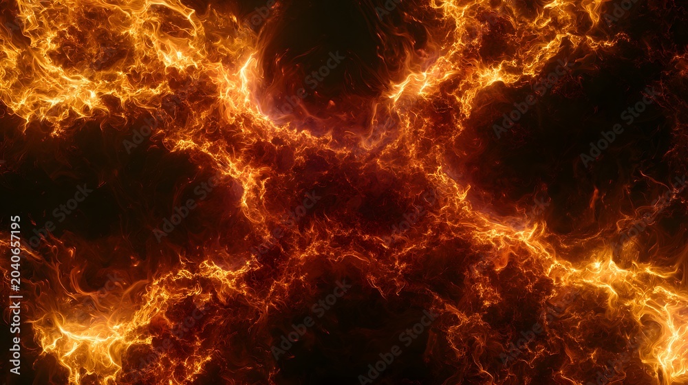 Fototapeta premium Cosmic wonder swirling nebulae reveal intricate cellular patterns a vibrant artistic vision