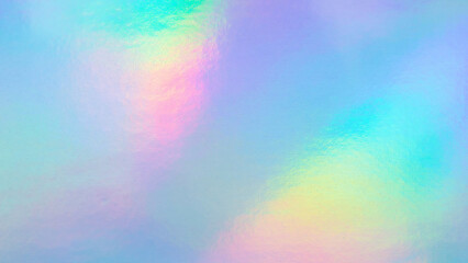 Holographic rainbow foil iridescent texture abstract hologram background