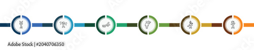 Canvastavla feeling and reaction icon set with aggravated human, shocked human, cold human,