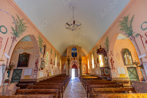 Fotografie church Saint Vigor, Menil-Gondouin, orne, normandy, france