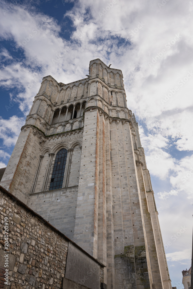 Fototapeta premium Sens Cathedral is a Catholic cathedral located in the city of Sens, in Burgundy-Franche-Comté, in eastern France.