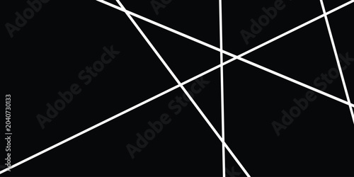 Tableau sur toile Abstract asymmetric background with chaotic diagonal straight lines