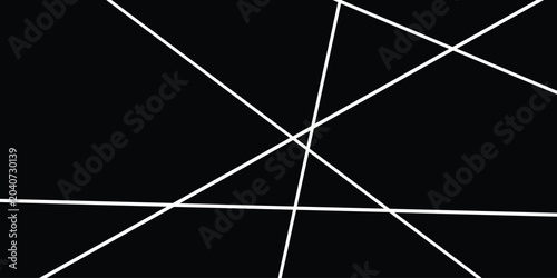 Quadro su tela Abstract asymmetric background with chaotic diagonal straight lines