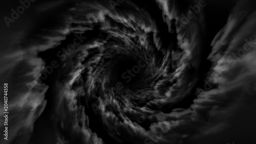 Fotografía Black sky clouds