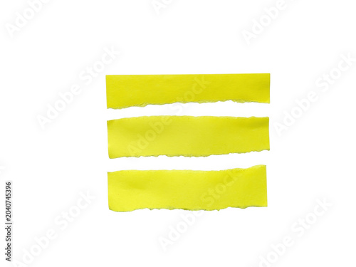 Three yellow horizontal bars in modern minimalist design