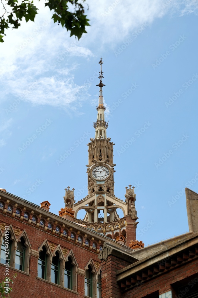 Obraz premium Beautiful Hospital de Sant Pau – Barcelona
